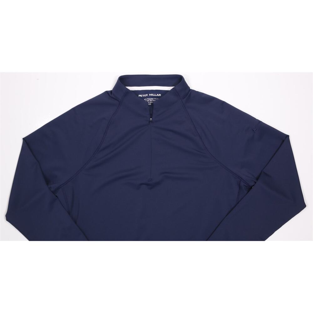 Peter Millar Providence Women's Raglan-Sleeve Perth Layer 1/4 Zip Pullover XL - Picture 2 of 8